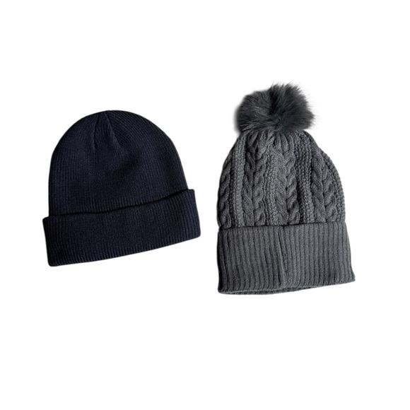 Mens Beanies Hat Winter Ski Snow Lot of 2 New - Picture 3 of 6